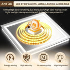 Antok 72"x 36" LED Bathroom Mirror - Image 7