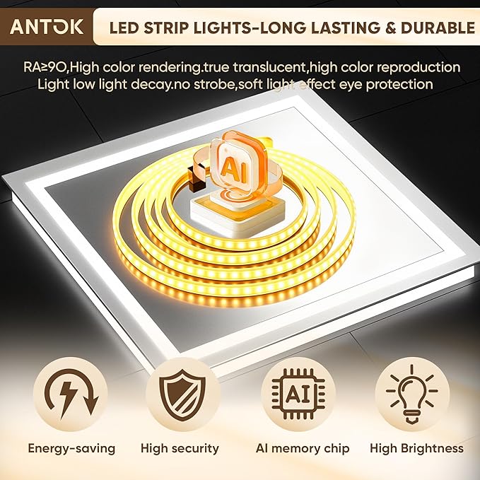 Antok 72"x 36" LED Bathroom Mirror - Image 7