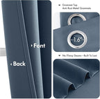MIULEE Blackout Curtains for Bedroom Living Room 2 Panels, Thermal Insulated - Image 4