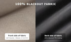 LazBlinds 100% Blackout Door Curtain, No Tools No Drill Cordless Blinds - Image 2