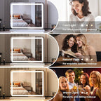 ZL ZELing Vanity Mirror with Lights, 23 Inch Large Makeup Mirror with LED Lights - Image 6