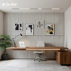 TO-TH Wood-Look Acoustic Panel, 4 Pack 47.2” x 23.6” Soundproof Wall Panels - Image 6