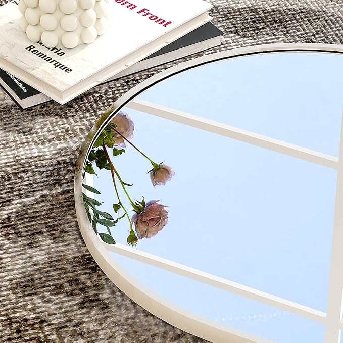 HARRITPURE 64"x21" Arched Full Length Mirror Free Standing Floor Mirrors - Image 4