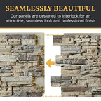 AZ Faux High-Density Polyurethane Faux Stone Wall Covering Panels - Image 7