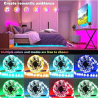Tenmiro 130ft Led Lights for Bedroom, LED Strip Lights - Image 5