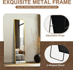 Delma Full Length Mirror, Large Floor Mirror - Image 6