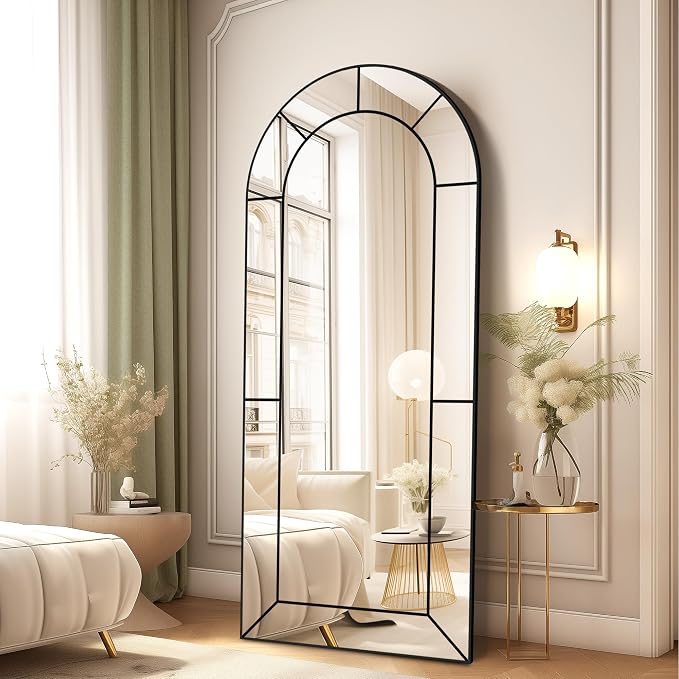 Wall Mirror, Full Length Floor, Window Pane by Delma