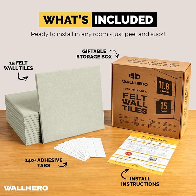 WALLHERO Corkboards for Wall, Pin Up Board, Office Board for Wall, Big Bulletin - Image 3