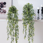 Artificial Hanging Plant 2 Pcs Faux Plant Ivy Vine Faux Eucalyptus Vines Fake - Image 8