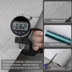 Grey Grasscloth Wallpaper Peel and Stick Wallpaper Texture Contact Paper - Image 2