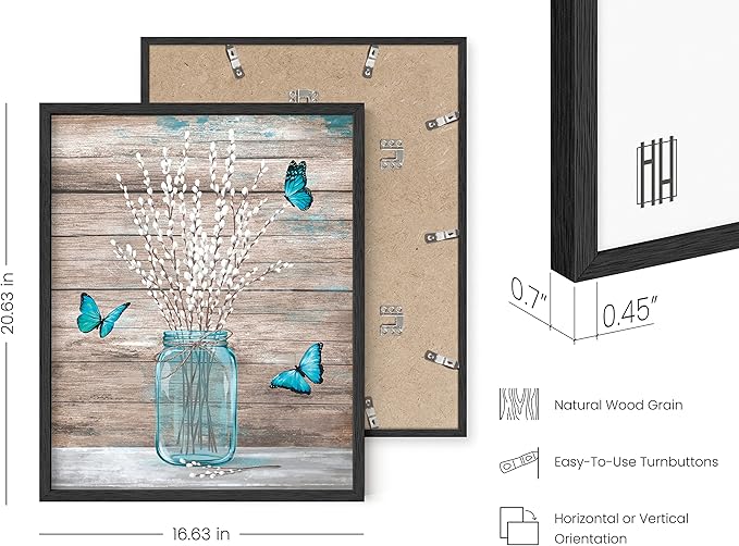 HAUS AND HUES Flower Wall Decor - Image 3