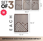 qmmp Modern Wooden Wall Sculptures - Image 2