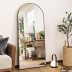 HARRITPURE 56"x21"Full Length Mirror Arch Floor Mirrors by HARRITPUREHome