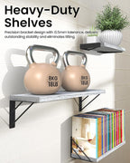 BAYKA Wall Shelves for Bedroom Decor, Floating Wall Shelves for Living Room - Image 5