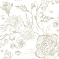 Yasinet Peel and Stick Wallpaper Boho Floral Wallpaper Vintage Floral Contact by Yasinet