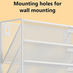 Kuntine.B 6-Tier Wall File Organizer Hanging File Organizer Cubicle Organizer - Image 4