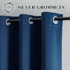 IGEMAEVE Blackout Doorway Curtains 84 Inch Length, Closet Curtain - Image 2