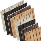 Samples 8 Pack 6" x 6" WPC Slat Wall Panels Low Grille - Image 3
