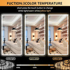Hasipu Full Length Mirror with Lights, Full Body Dressing Hanging Mounted Mirror - Image 3