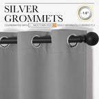 NICETOWN Thermal Insulated Grommet Blackout Curtains, Kids Window Drape Panel - Image 3
