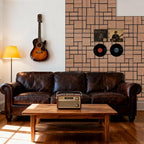 Mollywell Acoustic Panels, PVC Wood-Grain Decor, 12x12 Inch Carved Pattern - Image 8