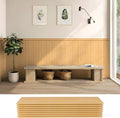PS Wainscoting Wall Panel Kit, Paintable Waterproof PS Panels by janasse