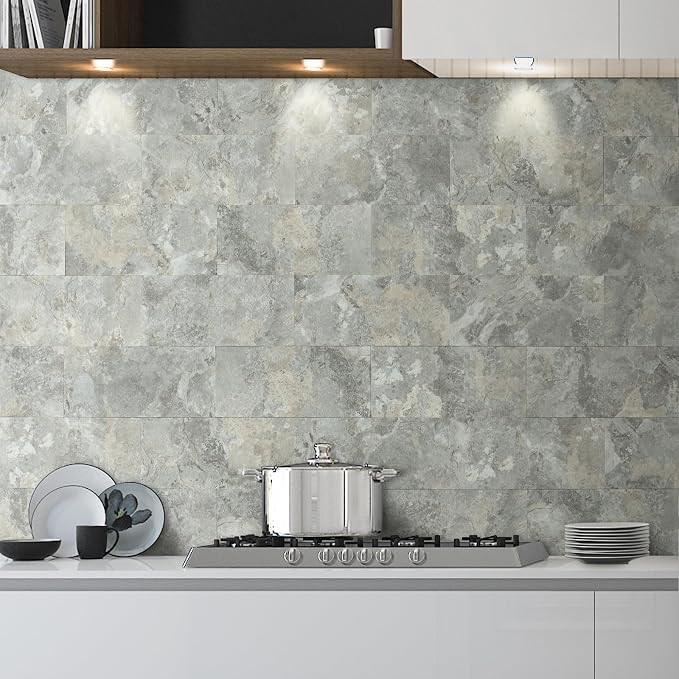 AULIGET 6" x 12" Peel and Stick Backsplash Wall Tiles - Image 2