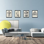 Ohhvvow Human Anatomy Artwork Medical Wall Art Canvas, 12 * 18 Inch Muscle - Image 8