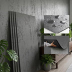 KASARO 3D Faux Stone Wall Panels, Modified Clay Material, Accent by KASARO
