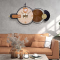 38x20 Inch Large Modern Wall Clock by Wecreatemoderndesign