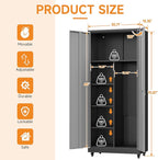 Metal Garage Storage Cabinet - Image 3