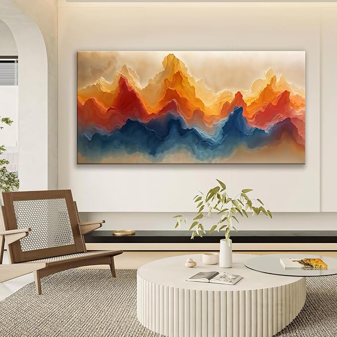 Suconvng Large Abstract Wall Art - Image 2