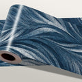 Blue Abstract Wallpaper Border 196x4 Inch Peel and Stick Wall Border Modern by IOHEFY