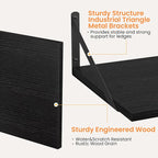 Heimlove Black Deep Floating Shelves - Image 4