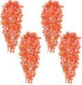 BLEUM CADE Fake Hanging Plants, Faux Orange Vines Hanging Plant by BLEUMCADE