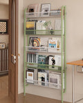 UMDONX Behind The Door Bathroom Shelf Narrow 5-Tier, Space-Saving Slim Storage by UMDONXBuyNow