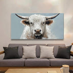 Suconvng Highland Cow Wall Art For Living Room Animal Canvas Art Wall Decor - Image 4