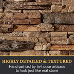 AZ Faux High-Density Polyurethane Faux Stone Flush Inside Corner - Image 6