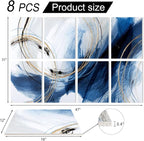 YPY Sound Proof Panels for Walls: Acoustic Panels 8 Pack 48"x32" Decorative - Image 6