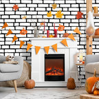 Chuangdi 2pcs 4.5 x 9 Feet Brick Wallpaper Peel and Stick Backdrop Tablecloth - Image 5