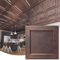 WOWSTAR 12-Pack 24"x24" Drop Ceiling Tiles, Waterproof Glue up Ceiling Panels by WOWSTAR