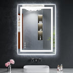 24"x32" LED Bathroom Mirror by MYSUNORIA
