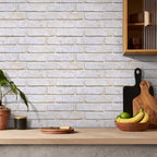 Commomy 3D Peel and Stick Brick, Ultralight Thin PVC Faux Brick Wall Panels - Image 3