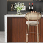 Arthome Peel and Stick Slat Wall Panels 15.7 "x400, Self-Adhesive PVC Wood - Image 5