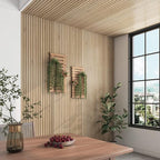 17.7x317 Slats Wood Wallpaper Peel and Stick Wood Slat Contact Paper Slat Wall - Image 5