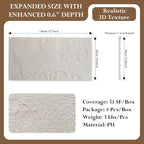 3D Faux Stone Wall Panels, Waterproof Stone Texture Panels - Image 3