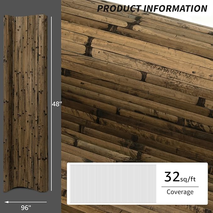 Art3d Natural Bamboo Wall Panel - Image 4