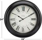 Westclox 32213VBK 24 inch Traditional Wall Clock Battery-Operated Clock - Image 5