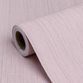 Pink Grasscloth Peel and Stick Wallpaper A Set of 23.6" X 480" Self-Adhesive by Biyoeepeelstickwallpaper