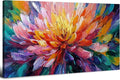 Abstract Lotus Wall Art Zen Wall Decor Large Colorful Lotus Flower Pictures by HOME